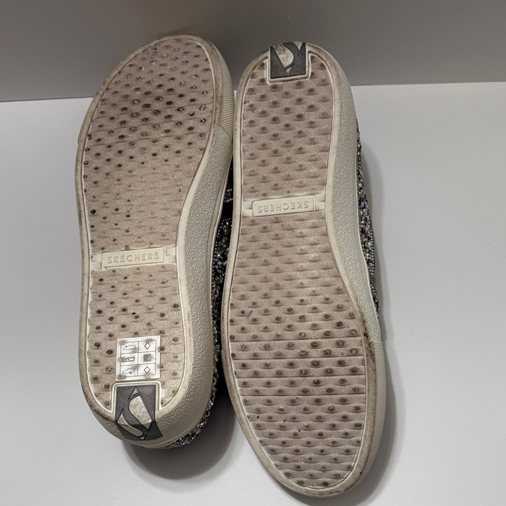 Skecher Street Women’s Rock Show Sneakers Size 9.5 - Picture 4 of 6
